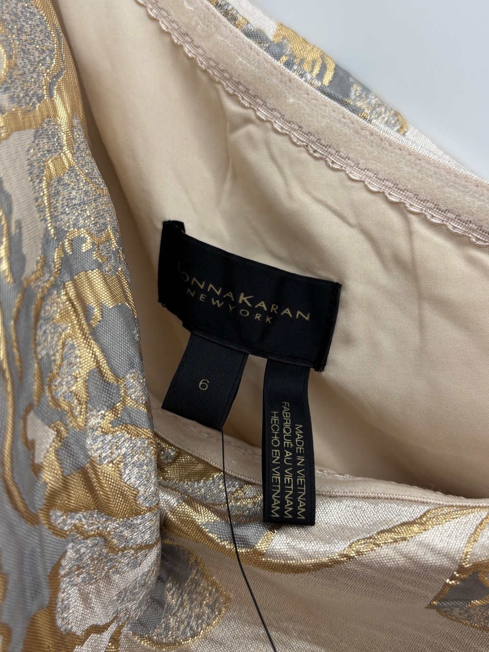 Donna Karan One-Shoulder Bow Ball Gown - Picture 8 of 10